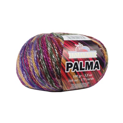 Himalaya Palma 237-03 Fuşya Sarı Yeşil