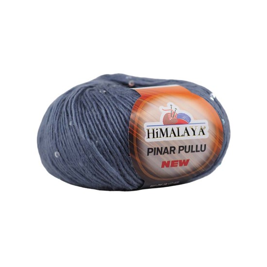 Himalaya Pınar Pullu 61208 Gümüş Pullu Denim Gri