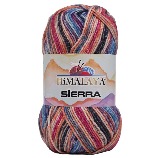 Himalaya Sierra 20714 Fuşya Turuncu Mavi