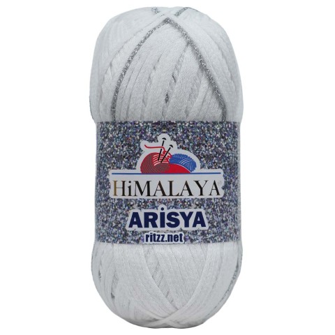 Himalaya Arisya 27-01 Beyaz Şerit Simli