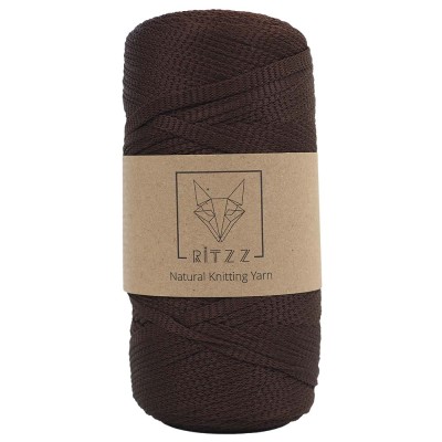 KnittingTR Polyester Ribbon İp Acı Kahve KnittingTR Polyester Ribbon İp Acı Kahve