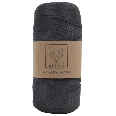 KnittingTR Polyester Ribbon İp Antrasit