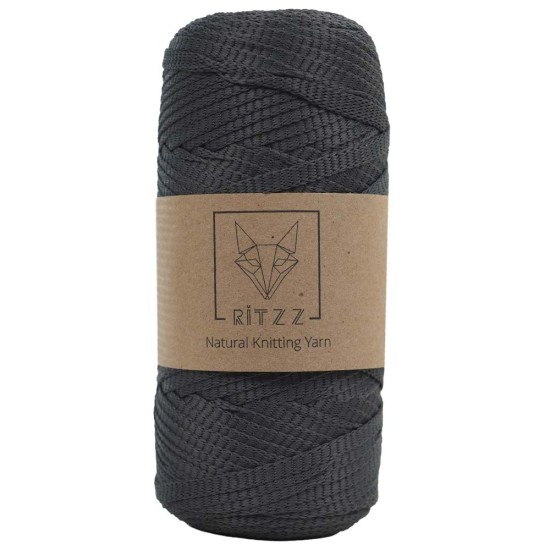 KnittingTR Polyester Ribbon İp Antrasit