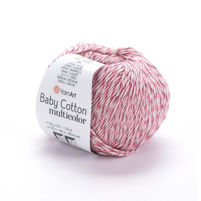 Yarnart Baby Cotton Multicolor 5217 Ebruli Örgü İpi