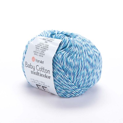 Yarnart Baby Cotton Multicolor 5201 Ebruli Örgü İpi
