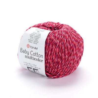 Yarnart Baby Cotton Multicolor 5209 Ebruli Örgü İpi