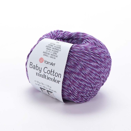 Yarnart Baby Cotton Multicolor 5218 Ebruli Örgü İpi