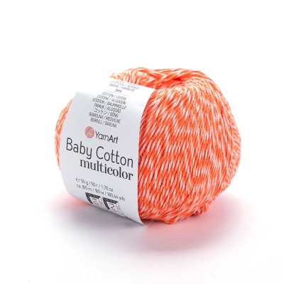 Yarnart Baby Cotton Multicolor 5216 Ebruli Örgü İpi