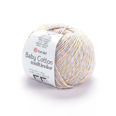 Yarnart Baby Cotton Multicolor 5212 Ebruli Örgü İpi