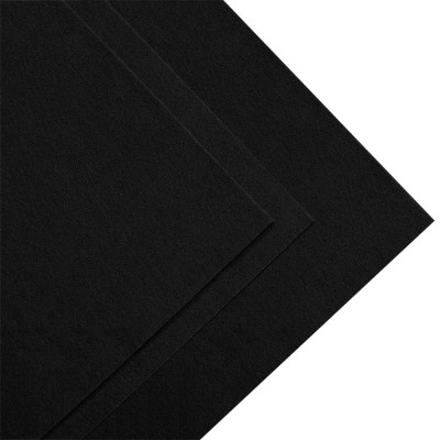 İnce Keçe Kumaş 1 mm – Siyah