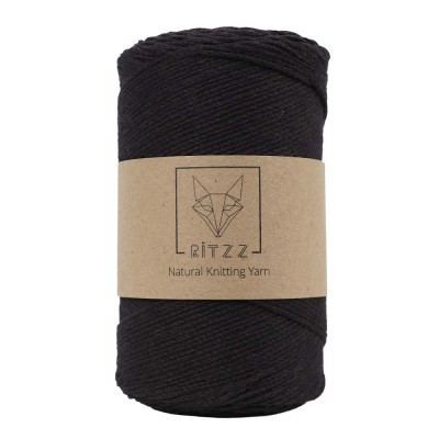 KnittingTR Pamuklu Makrome SLIM – Acı Kahve