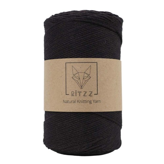 KnittingTR Pamuklu Makrome SLIM – Acı Kahve