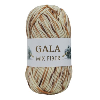 İhraç Fazlası Gala Mix Fiber Degrade Kahve Bej