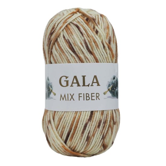 İhraç Fazlası Gala Mix Fiber Degrade Kahve Bej