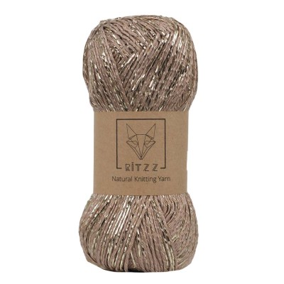 KnittingTR Koton Floş Simli – Sütlü Kahve Gold KnittingTR Koton Floş Simli – Sütlü Kahve Gold