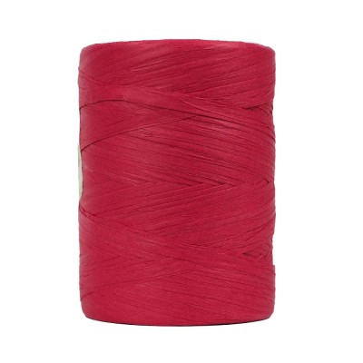 KnittingTR Doğal Rafya İp Kırmızı