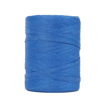 KnittingTR Doğal Rafya İp Mavi