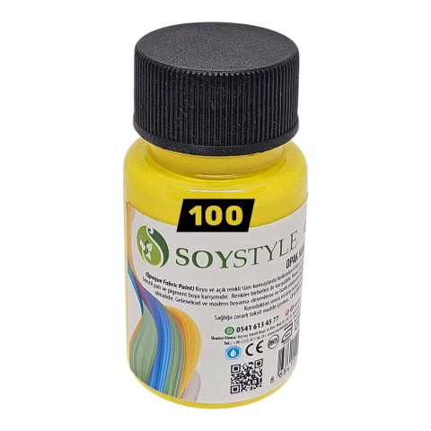 Soystyle Opak Kumaş Boyası 50ML – 100