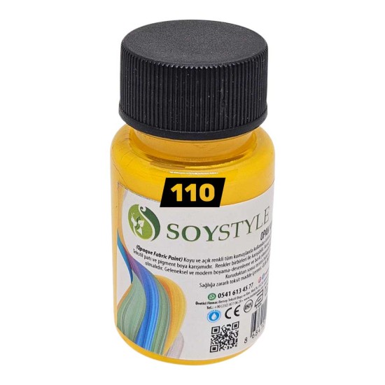 Soystyle Opak Kumaş Boyası 50ML – 110
