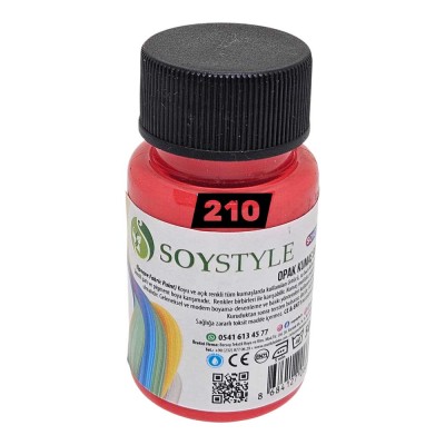 Soystyle Opak Kumaş Boyası 50ML – 210