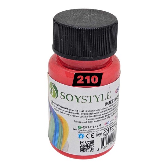 Soystyle Opak Kumaş Boyası 50ML – 210
