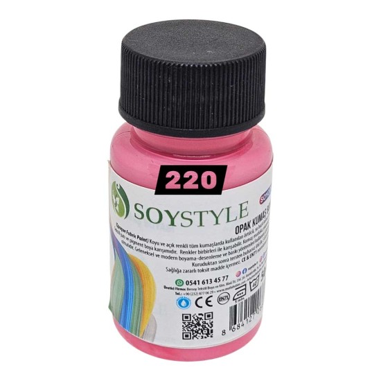 Soystyle Opak Kumaş Boyası 50ML – 220
