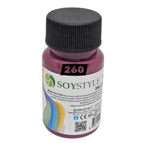 Soystyle Opak Kumaş Boyası 50ML – 260