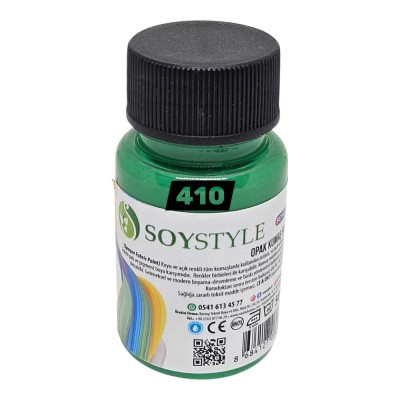 Soystyle Opak Kumaş Boyası 50ML – 410 Soystyle Opak Kumaş Boyası 50ML – 410