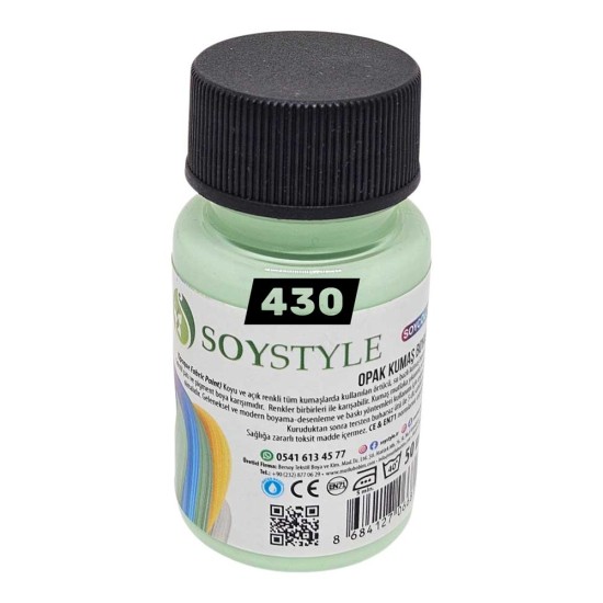 Soystyle Opak Kumaş Boyası 50ML – 430