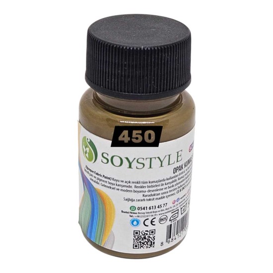 Soystyle Opak Kumaş Boyası 50ML – 450
