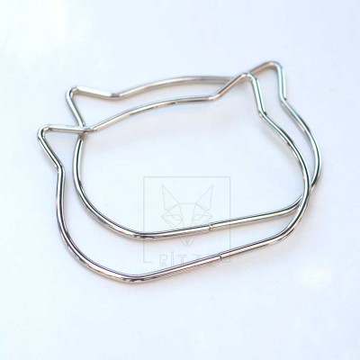 Metal Çanta Sapı Kedi Metal Çanta Sapı Kedi
