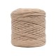 Latte Tek Burgulu Pamuk İp String Makrome İp // 3mm