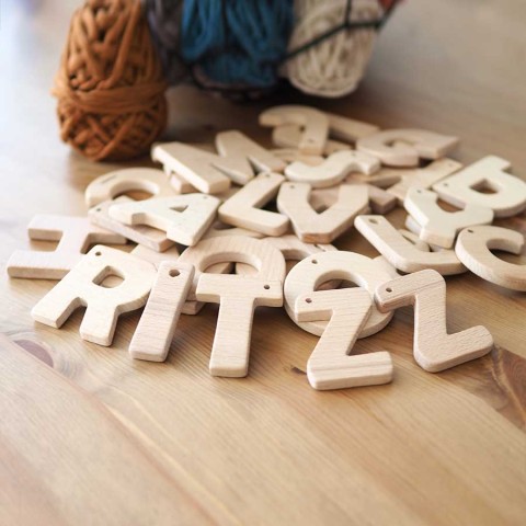 Büyük Ahşap Harf – 7CM