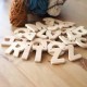 Büyük Ahşap Harf – 7CM Büyük Ahşap Harf – 7CM