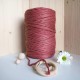 Kiremit Tek Burgulu Pamuk İp String Makrome İpi // 3mm