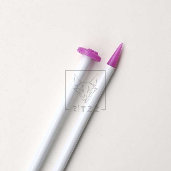 Kalın Plastik Şiş 40CM