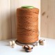 Karamel Tek Burgulu Pamuk İp String Makrome İpi // 3mm