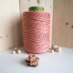 Somon Tek Burgulu Pamuk İp String Makrome İpi // 3mm