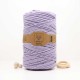 Lavanta Tek Burgulu Pamuk İp String Makrome İpi // 3mm