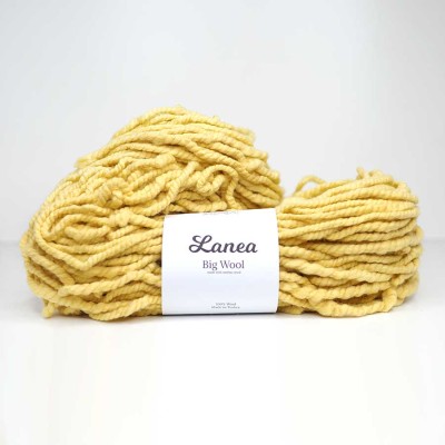 Lanea Big Wool Kalın Yün / Soft Sarı / 004