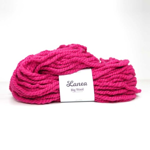 Lanea Big Wool Kalın Yün / Fuşya / 012