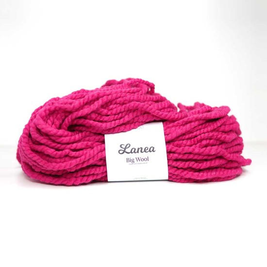 Lanea Big Wool Kalın Yün / Fuşya / 012