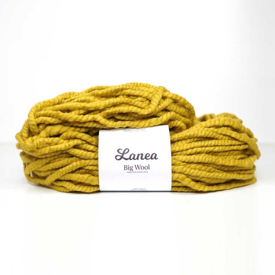 Lanea Big Wool Kalın Yün / Hardal Sarı / 007