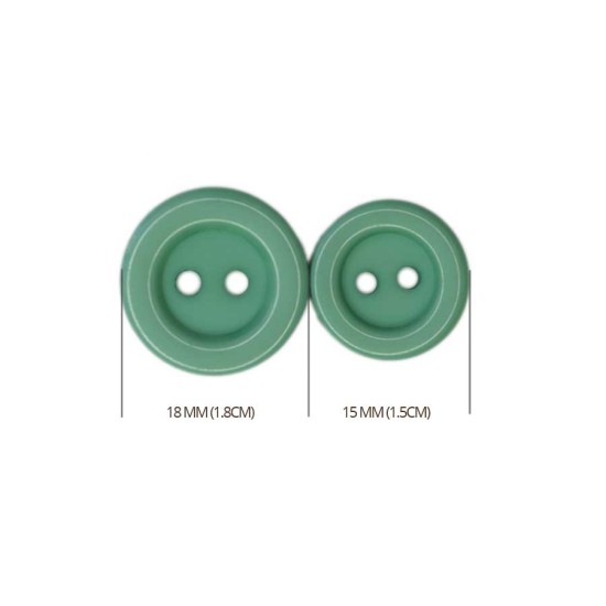 Bebek Düğmesi 2 Delikli Renkli Pastel / B100 Bebek Düğmesi 2 Delikli Renkli Pastel / B100