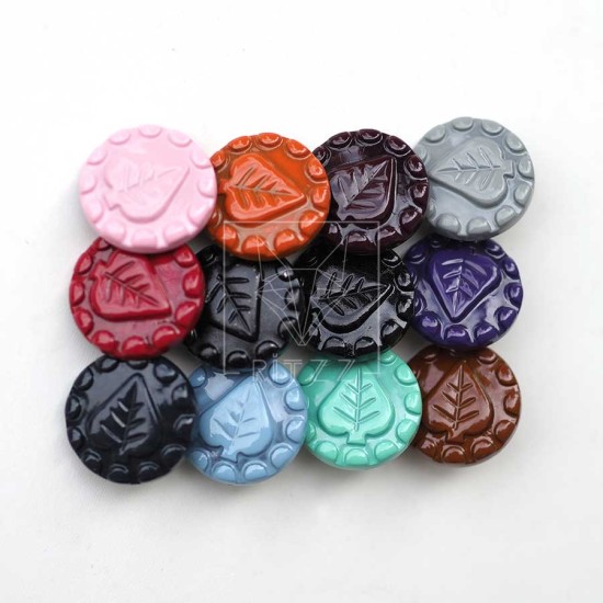 Yelek Düğmesi / Yaprak Figürlü / 23MM / Y210