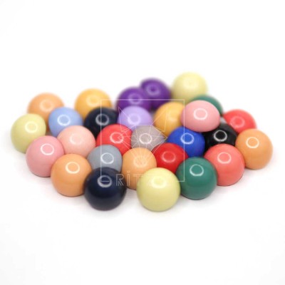 Renkli İnci Düğme / Küçük Boy / 11MM / ID200