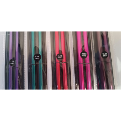 Knitpro Zing Chunky 35 Cm Şiş Seti (kılıfsız) - 7,8,9,10,12 cm şişler Knitpro Zing Chunky 35 Cm Şiş Seti (kılıfsız) - 7,8,9,10,12 cm şişler