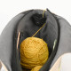 Knitpro BUMBLEBEE KOL ÇANTASI -  Arı Koleksiyonu ( Embroidered Felt )
