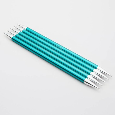 KnitPro Zing Çift Uçlu Çorap Şişi – 5’li – 20 cm