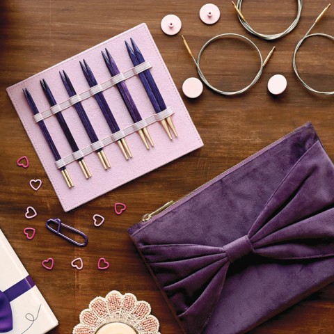 Knitpro J’ADORE GIFT SET - Annelere özel -Mor Set-Kubik Set-Jador